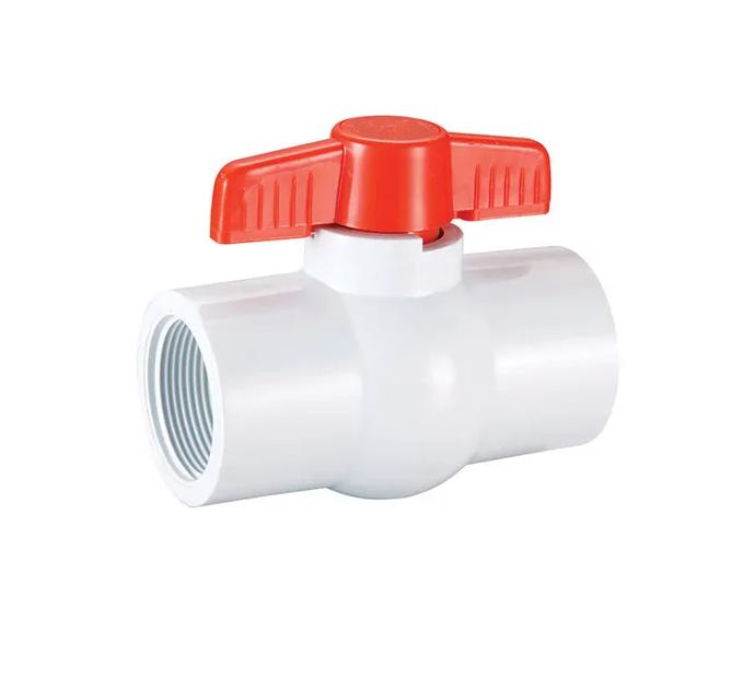 PVC Ball Valve Threaded | PVC Pipe | Fittings | Plumbing Supplies ...